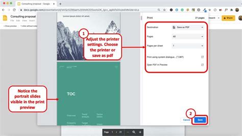 How to Print Google Slides with 4 Per Page: A Journey Through the Digital Forest