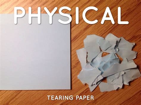 Is Cutting Paper a Physical Change? Exploring the Boundaries of Transformation